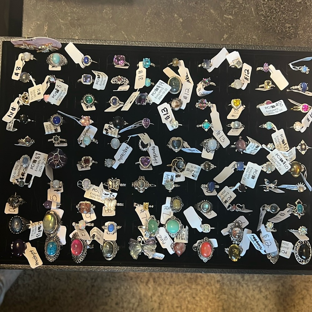 Rings Rings and more Rings - PRICES VARY AND ARE EACH PRICED SEPARATELY
